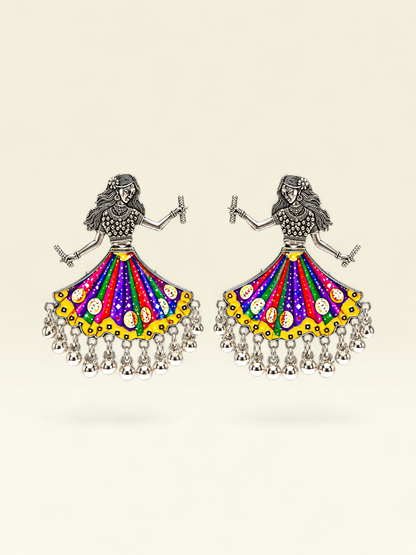 Dandiya Dancer Navratri Jhumkas