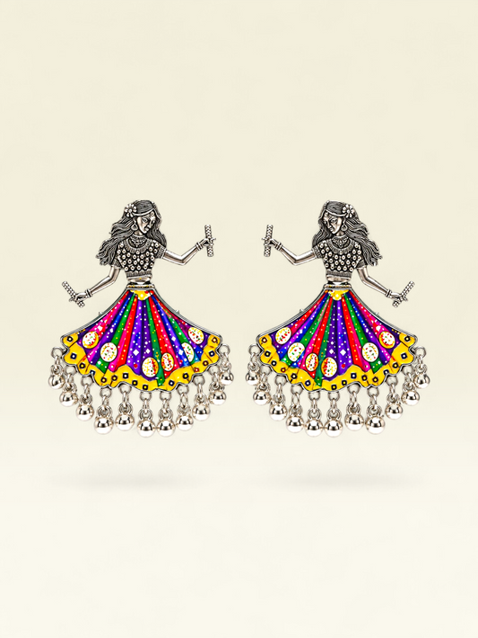 Dandiya Dancer Navratri Jhumkas